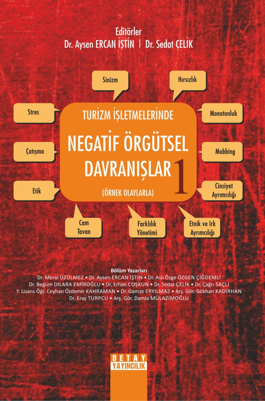 Turizm İşletmelerinde NEGATİF ÖRGÜTSEL DAVRANIŞLAR 1 ( Örnek Olaylarla )