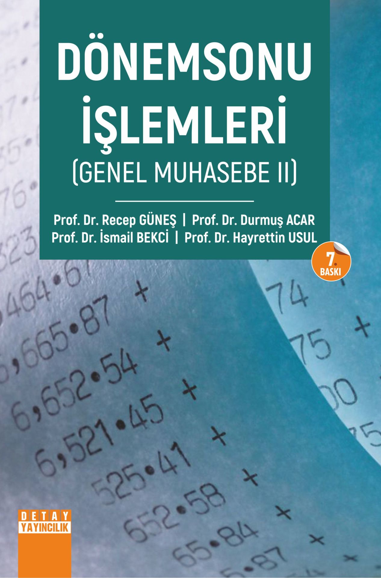 DÖNEMSONU İŞLEMLERİ ( GENEL MUHASEBE II )
