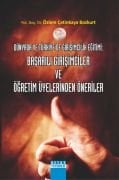 Dünyada Ve Türkiye'de Girişimcilik Eğitimi : BAŞARILI GİRİŞİMCİLER VE ÖĞRETİM ÜYELERİNDEN ÖNERİLER