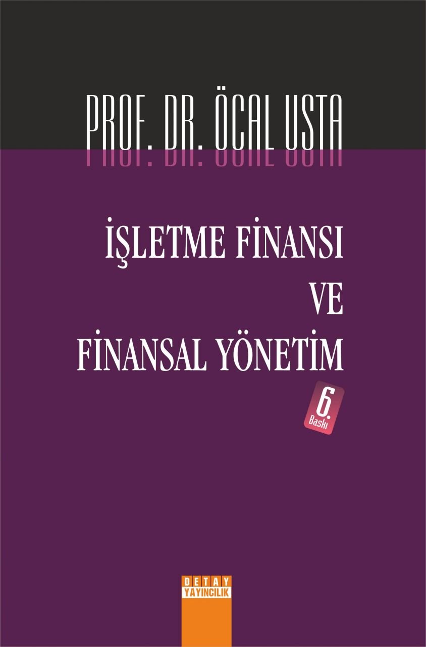 İŞLETME FİNANSI VE FİNANSAL YÖNETİM